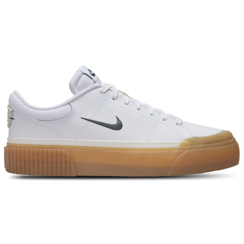 Shop Nike Womens  Court Legacy Lift In White/vintage