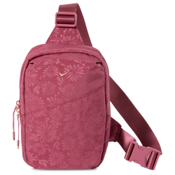 Women's - Nike Aura Crossbody Bag - Pink Smoke/Pink Smoke/Rose Gold Brl