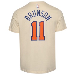 Men's - Nike Knicks Essential Statement NN T-Shirt - Tan/Multi