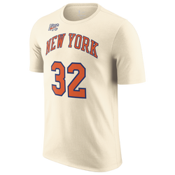 Men's - Nike Knicks Essential Statement NN T-Shirt - Tan/Multi