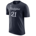 Nike 76ers Essential Statement NN T-Shirt - Nike Navy/Multi