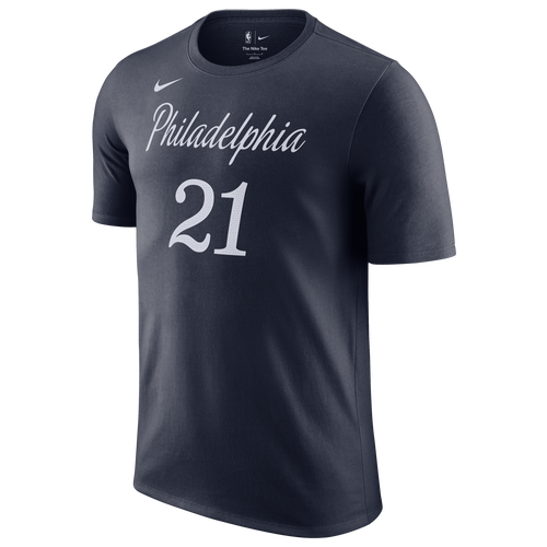 Nike 76ers Essential Statement NN T-Shirt - Nike Navy/Multi