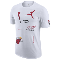 Men's - Nike Heat Statement All Over Print T-Shirt - Red/White