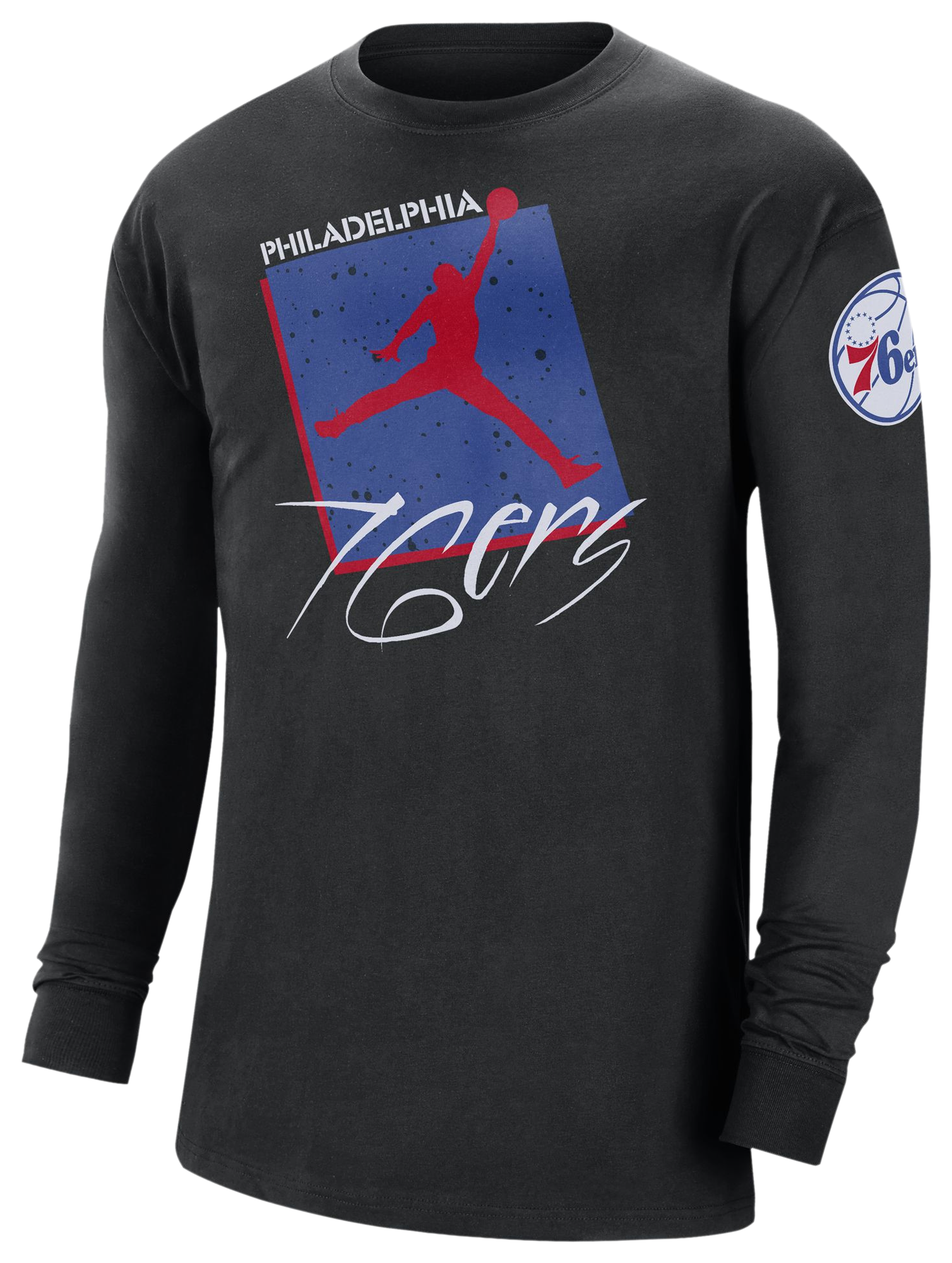 Nike 76ers Courtside Statement L/S T-Shirt