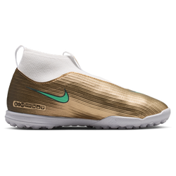 Boys' Grade School - Nike Jr Superfly 11 Academy TF - Metallic Gold/Green Glow