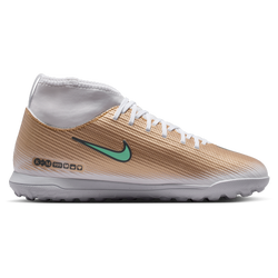 Boys' Grade School - Nike Jr Superfly 11 Club TF - Metallic Gold/Green Glow