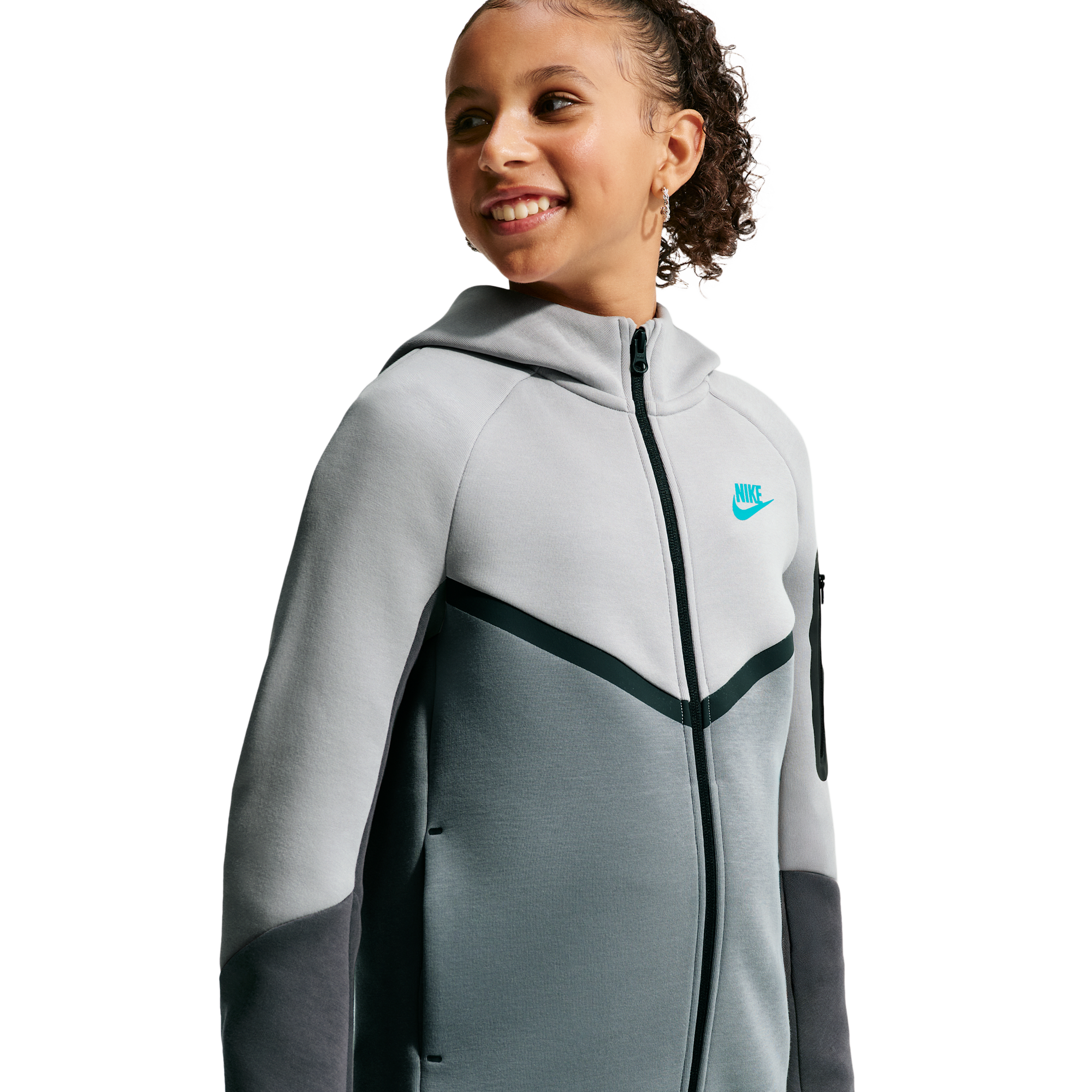 Nike　テックフリース　ジュニアМ　グレー Nike Tech Fleece Full-Zip - Boys' Grade School | Foot Locker