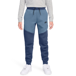 Boys' Grade School - Nike Tech Fleece Pants - Mystic Navy/Mystic Navy/Black