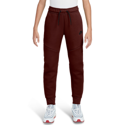 Boys' Grade School - Nike Tech Fleece Pants - Mystic Dates/Black/Black