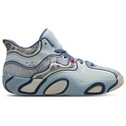 Boys' Grade School - Jordan Tatum 3 Denim - Light Armory Blue/Sail