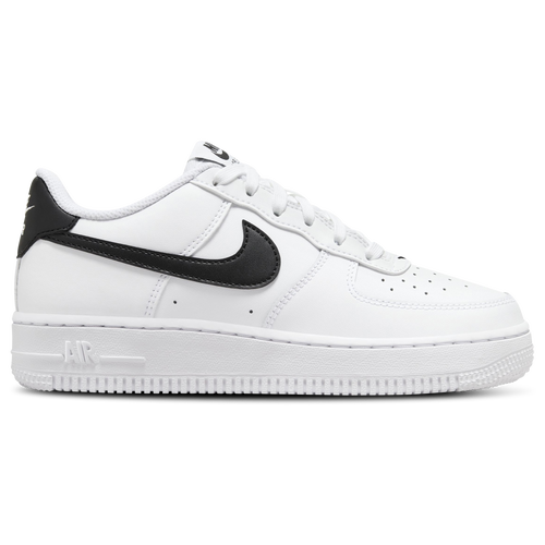 

Boys Nike Nike Air Force 1 Low - Boys' Grade School Basketball Shoe Black/White Size 06.0