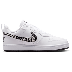 Boys' Grade School - Nike Court Borough PRT - White/Black