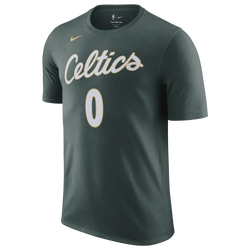 Men's - Nike Celtics City Edition Name & Number T-Shirt - Green/White