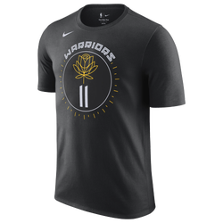 Men's - Nike Warriors City Edition Name & Number T-Shirt - Black/White