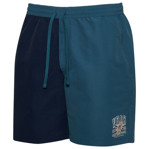 

Vans Mens Vans Range Great Escape Sport Shorts - Mens Teal/Blue Size S