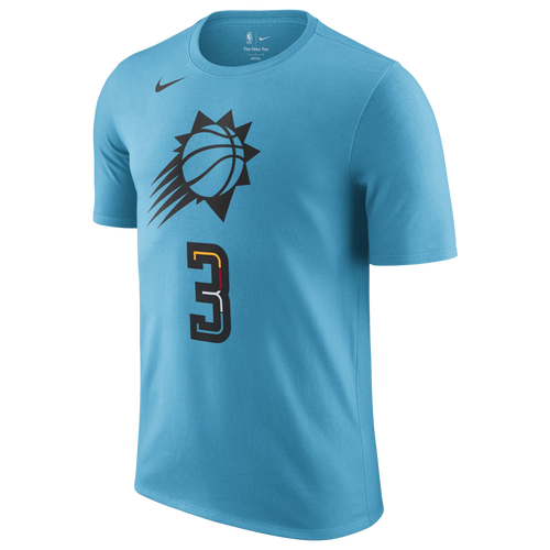 

Nike Mens Chris Paul Nike NBA City Edition Name & Number T-Shirt - Mens Teal/Black Size L