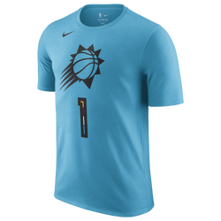 Men's - Nike NBA City Edition Name & Number T-Shirt - Teal/Black