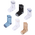 Nike 6 Pack Cushioned Crew Socks - Boys' Grade School White/Anthracite/Black