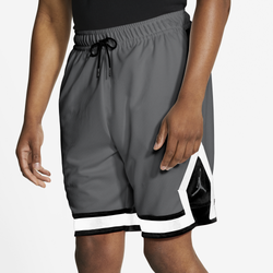 Men's - Jordan MJ Jumpman Diamond 9" Shorts - Iron Grey/Black/White