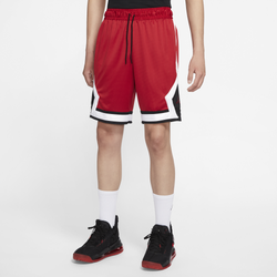 Men's - Jordan MJ Jumpman Diamond 9" Shorts - Gym Red/Black/White