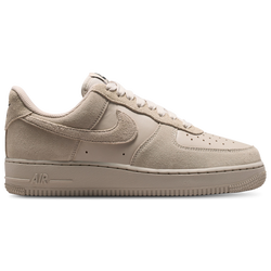 Women's - Nike Air Force 1 '07 FL1 - Cream/Black/Metallic Silver