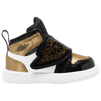 Kids black and gold on sale jordans