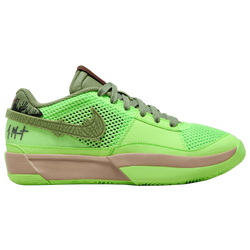 Boys' Grade School - Nike Ja 1 Halloween - Black/Hemp/Lime Blast