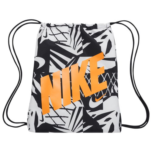 

Nike Drawstring AOP Bag - Adult Black/White Size One Size