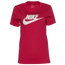 Nike Essential Icon Futura T-Shirt - Women's Pink/Pink