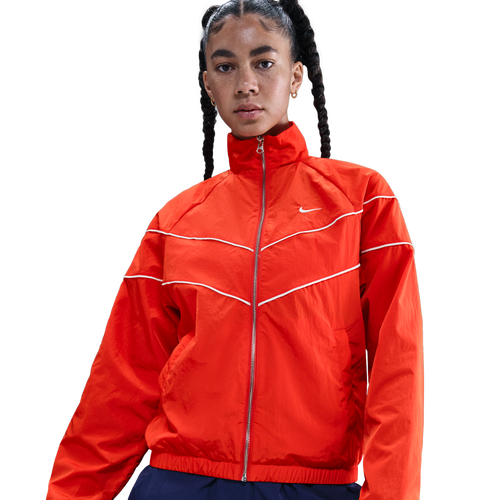 WOMENS - Nike Windrunner Woven Full-Zip Jacket - Picante Red/Sail