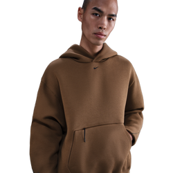 Men's - Nike Tech Fleece Hoodie - Mosswood Brown/Black