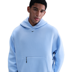 Men's - Nike Tech Fleece Hoodie - Aluminum/Black