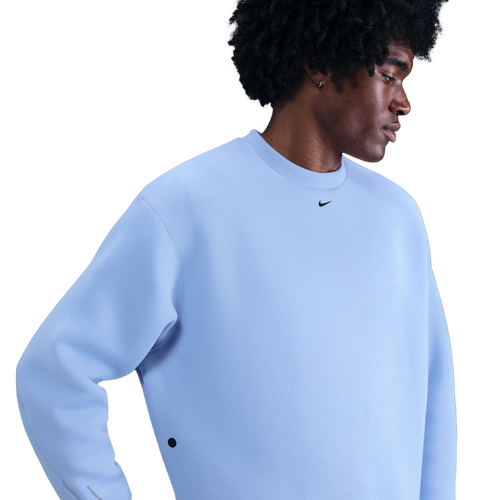 MENS - Nike Tech Fleece Crew - Aluminum/Black