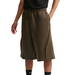 Men's - Nike Tech Fleece Shorts - Black/Dark Hazel