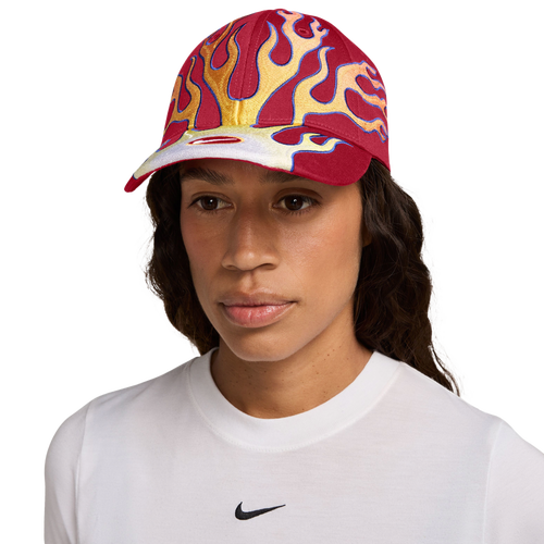  - Nike Club Flame Cap - Gym Red/Multi