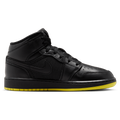 Jordan Air Jordan 1 Mid SE - Jordan Silver/Black Opti Yellow