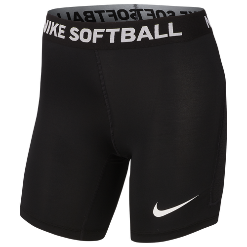 

Nike Girls Nike Dri-FIT Softball Slider - Girls' Grade School Black/White Size M