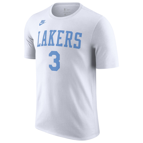 

Nike Mens Anthony Davis Nike Lakers HWC Name & Number T-Shirt - Mens White/Blue Size L