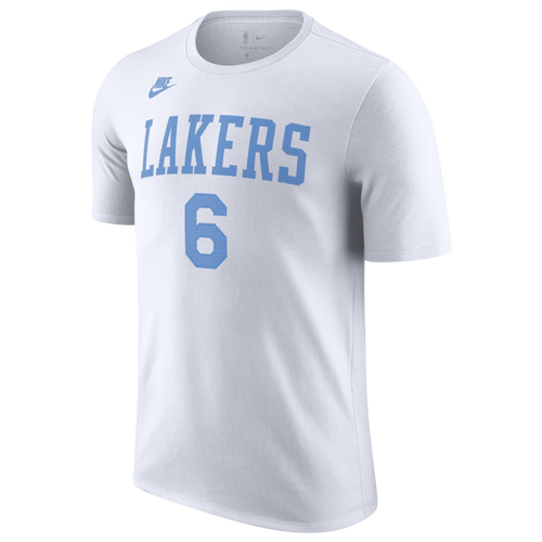 

Nike Mens Lebron James Nike Lakers HWC Name & Number T-Shirt - Mens White/Blue Size M