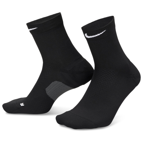 Nike Fast Midweight Midcrew 1 Pair In Black