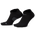 Nike Fast Midweight No Show Sock 1 Pair - Adult Black/Dark Smoke Grey/White