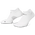 Nike Fast Midweight No Show Sock 1 Pair - Adult White/Black/Volt