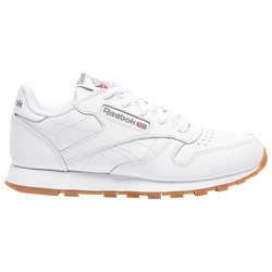 Boys' Preschool - Reebok Classic Leather - Gum/White