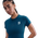 Nike Sabrina Short Sleeve Crop T-Shirt - Women's Blue Force