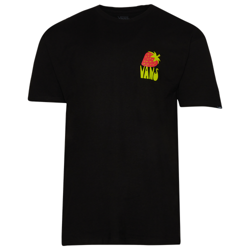 

Vans Off The Strawberry Short Sleeve T-Shirt - Mens Green/Black/Red Size XL