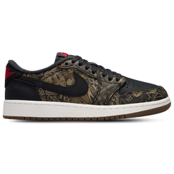 Boys' Grade School - Jordan Retro 1 Low OG - Red/White/Black