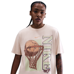 Women's - Nike Vintage Lockup BB Tee - Silt Red