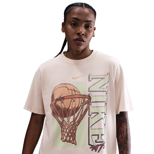 WOMENS - Nike Vintage Lockup BB Tee - Silt Red