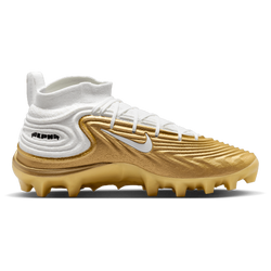 Men's - Nike Alpha Menace 5 Elite - Black/White/Mtlc Gold