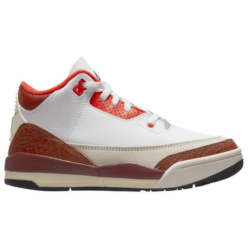 

Jordan Boys Jordan Special Edition Retro 3 - Boys' Preschool Basketball Shoes White/Black/Grey Size 03.0